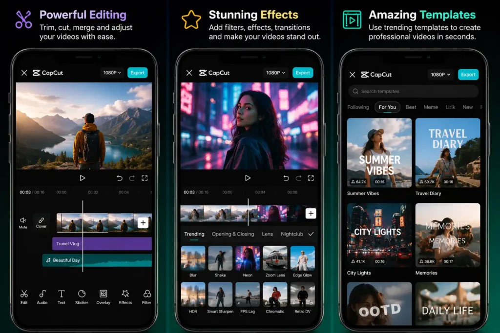 capcut features